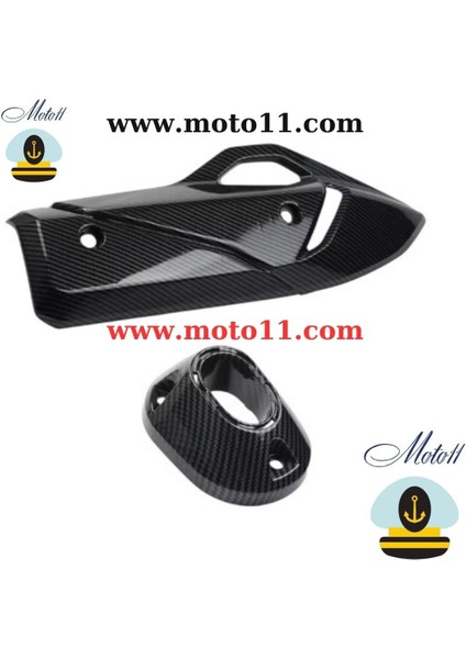 Pcx 125 Egzoz Koruma Fiber Karbon 2021 2024 | MOTO11