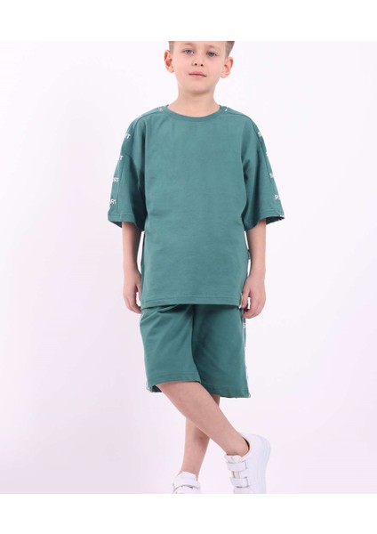 Erkek Çocuk Şortlu Takım %100 Coton