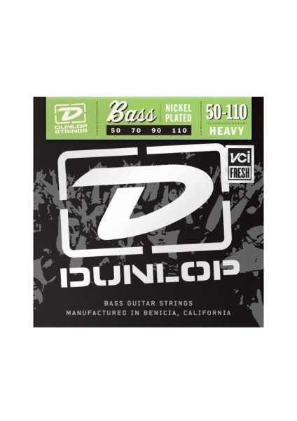 Jim Dunlop DBN50110 Heavy 4 Telli Bas Gitar Teli (50-110)