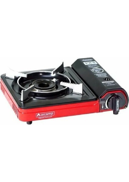 Orgaz CK-505/TEKLİ Portatif Ocak Köşeli Kırmızı