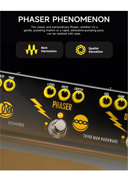 Donner Triple Threat Multi Efekt Pedalı fırsatları