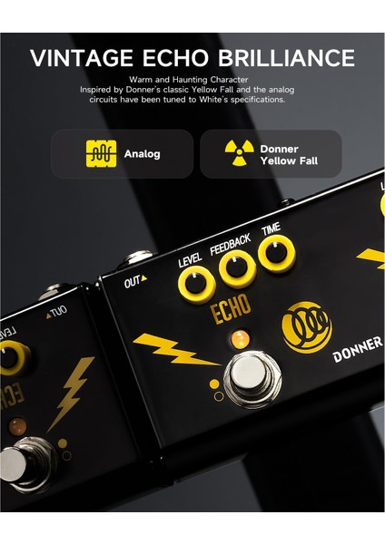 Donner Triple Threat Multi Efekt Pedalı indirimleri