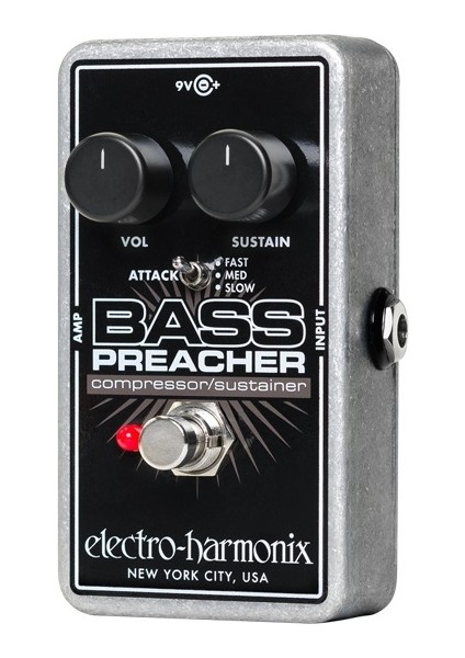 Electro Harmonix Bass Preacher Compression / Sustainer Pedal