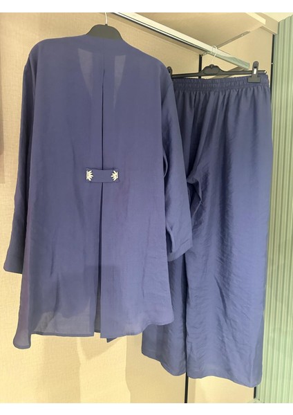 Taşlı Keten Gömlek Takım indirimleri