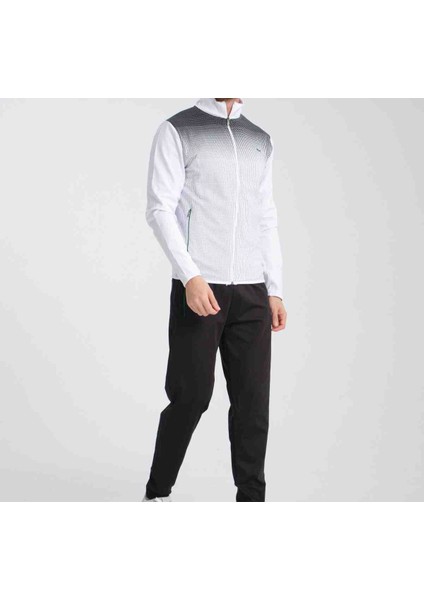 Grafik Erkek Slim Fit Eşofman Takımı