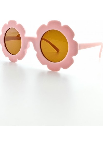 Kids Güneş Gözlüğü Pembe Papatya Çerçeve Uv 400 Korumalı Ce Belgeli Güneş Gözlüğü modelleri