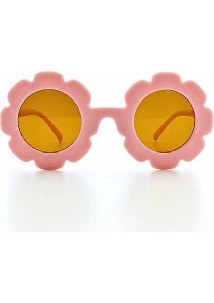 Kids Güneş Gözlüğü Pembe Papatya Çerçeve Uv 400 Korumalı Ce Belgeli Güneş Gözlüğü fırsatları