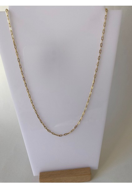 Xuping Ince Ataç Zincir Gold Kolye 45 cm