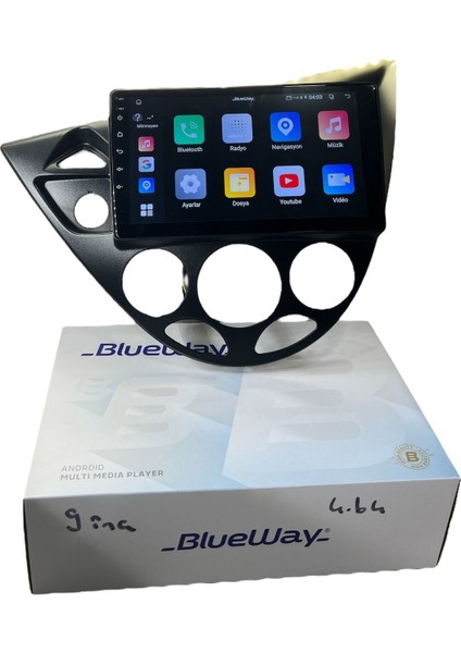 Ford Focus 1 Blueway 4-64 Profesyonel Oem Multimedia