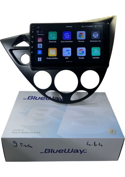Ford Focus 1 Blueway 4-64 Profesyonel Oem Multimedia fiyatları