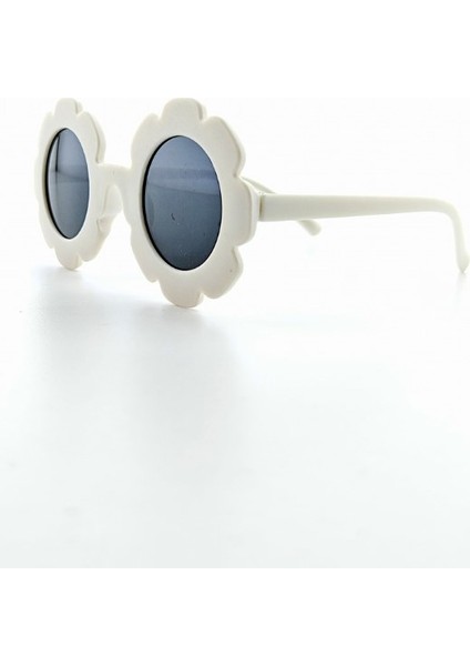 Kids Güneş Gözlüğü Beyaz Papatya Çerçeve Uv 400 Korumalı Ce Belgeli Güneş Gözlüğü Unisex fırsatları