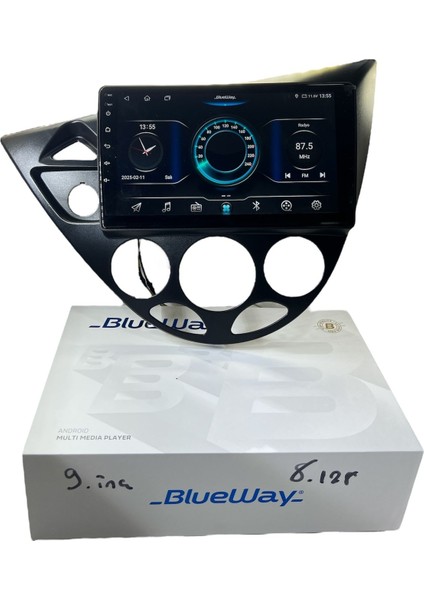 Ford Focus 1 Blueway 8-128 Tam Profesyonel Oem Multimedia