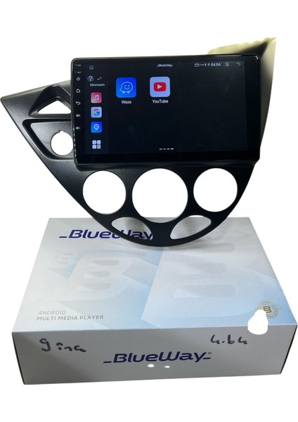 Ford Focus 1 Blueway 8-128 Tam Profesyonel Oem Multimedia fiyatları