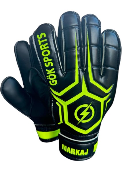 Markaj Çocuk Kemikli Kaleci Eldiveni Futbol Çorabı Bilek Bandajlı Parmak Destekli Kaleci Eldiveni modelleri