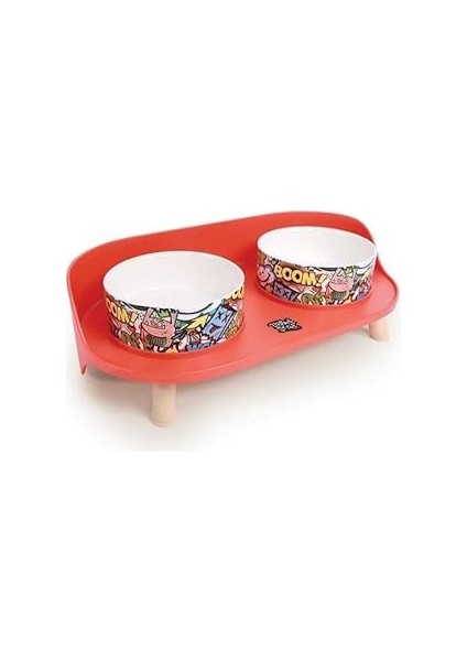 M-Pets Altitude Urban Style 2'li Kabı Standı Red & Multicolor