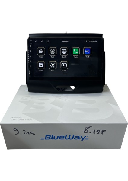 Ford Ranger 2015-2022 Blueway 8-128 Tam Profesyonel Oem Multimedia fiyatları