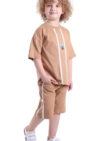 Erkek Çocuk Şortlu Takım %100 Coton modelleri