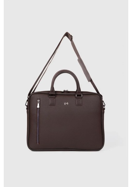 Unisex Laptop & Evrak Çantası 13"- 14.6" Inç Kahverengi