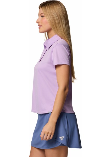 Tidal Kadın Kısa Kollu Polo T-Shirt modelleri