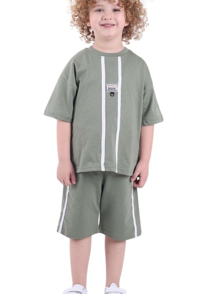 Erkek Çocuk Şortlu Takım %100 Coton