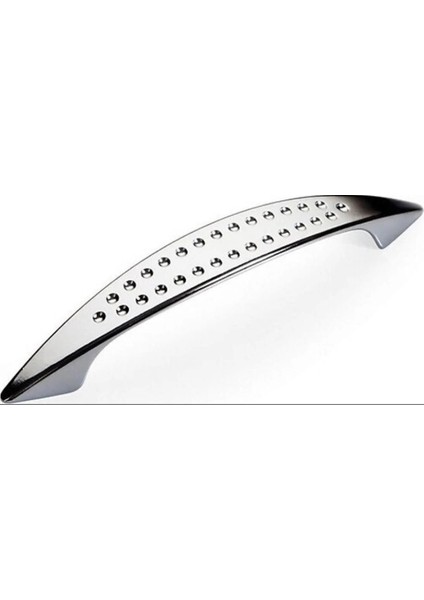 Noktalı Dolap Çekmece Kulpu 96 mm Krom