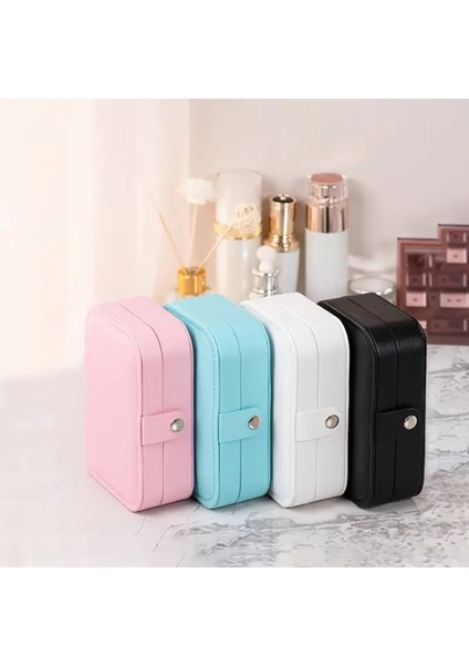 With Love Pembe Eylül Doğum Çiçeği Takı Kutusu, Büyük Kapasiteli Yüzük Saklama indirimleri