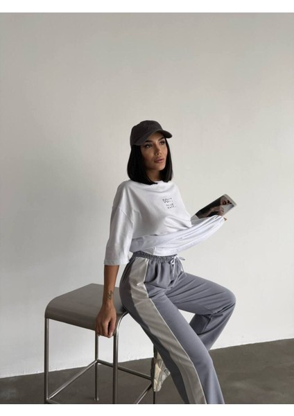 Oversize Unisex Eşofman Takımı - Dijital Baskılı, Pamuklu & Rahat