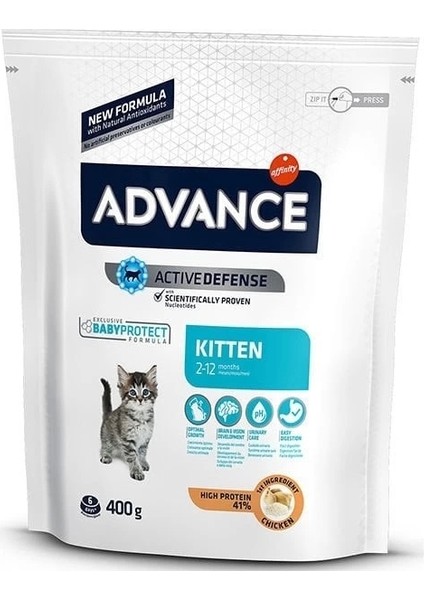Advance Kitten Tavuklu Yavru Kedi Maması 400 gr
