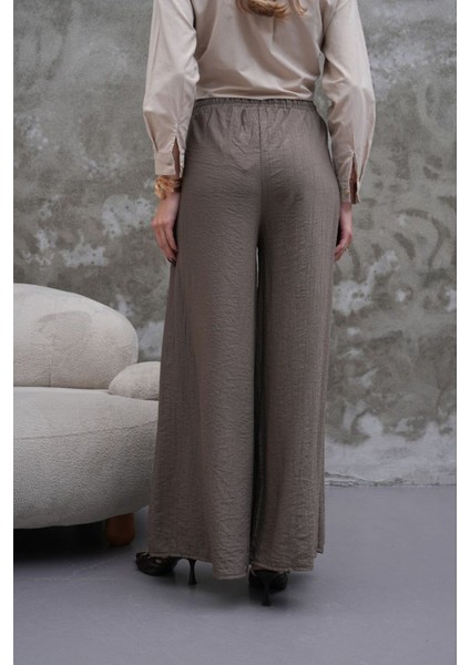 Kadın Modal Kumaş Etek Pantolon - Oversize & Geniş Paça