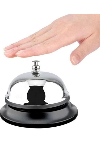 Otel Cafe Resepsiyon Zili 8.5 cm Masa Zil Karışık Renk