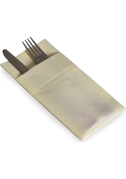 Kumaş Dokulu Airlaid Cepli Peçete 40x40 cm 1/8 50'li Paket fiyatları