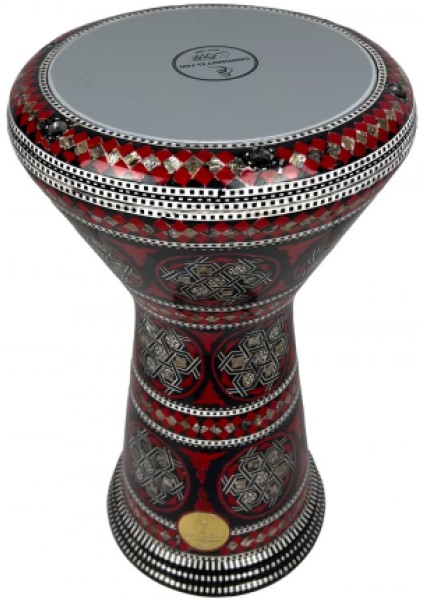Gawharet El Fan 23'' 23123 Profesyonel Darbuka – El Yapımı Sedefli Tasarım fiyatları