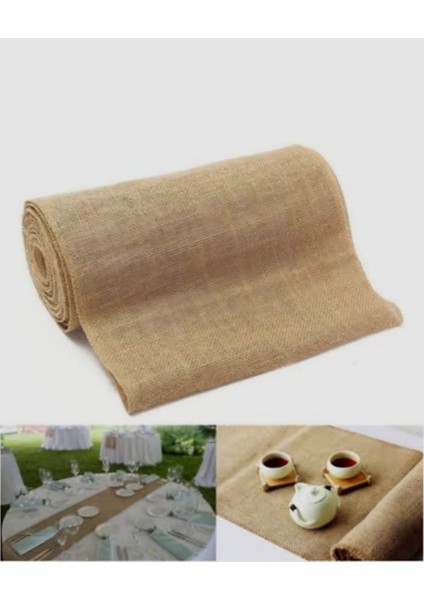 Uraz Çuval Jüt Kanaviçe -Telis Hasır Çuval - Natural Jüt Kumaş - En 1 mt Boy 2 mt - 7 Ons Sıklığında