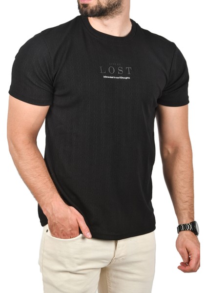 Nefes Alan Pamuklu Tişört Bisiklet Yaka Dar Kesim Yumuşak Dokulu Tişört 2504352 fiyatları