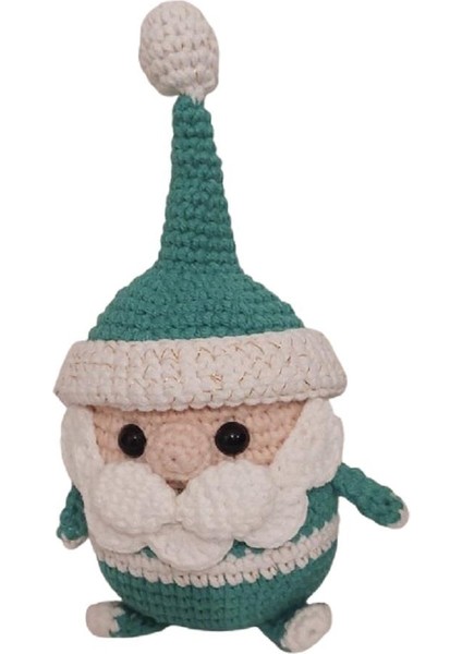 Yeşil Şans Cücesi Dody Amigurumi Organik Oyuncak