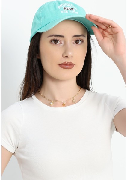 Baskılı Şapka Mint