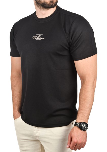 Bisiklet Yaka Dar Kesim Pamuklu Tişört Nefes Alan Yumuşak Dokulu Tişört 2504350 fırsatları