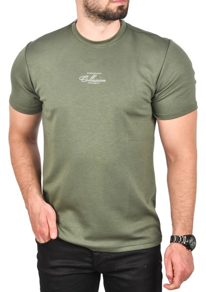 Bisiklet Yaka Dar Kesim Pamuklu Tişört Nefes Alan Yumuşak Dokulu Tişört 2504350 fırsatları