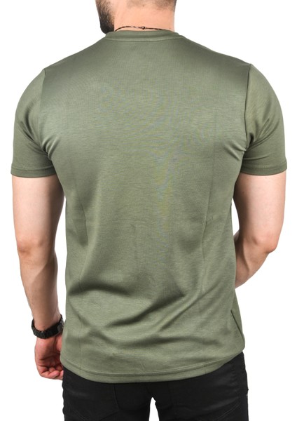 Bisiklet Yaka Dar Kesim Pamuklu Tişört Nefes Alan Yumuşak Dokulu Tişört 2504350 indirimleri