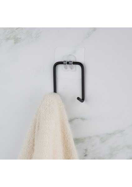 Yapışkanlı Çift Kancalı Banyo Mutfak Askısı Metal Askılık Duvar Askı Organizer fiyatları
