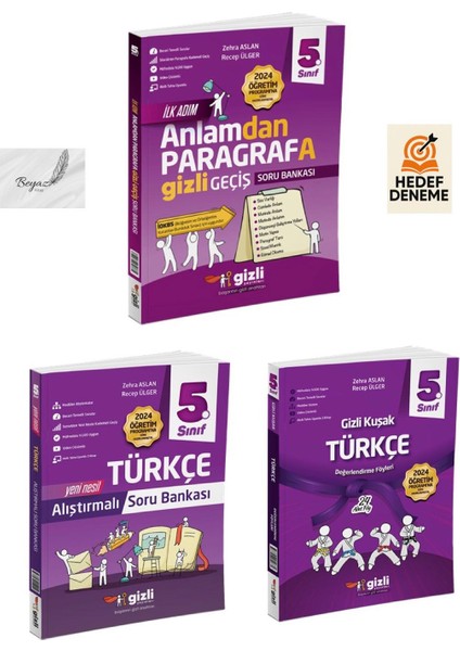 Gizli 5.sınıf Anlamdan Paragrafa Geçiş Alıştırmalı Türkçe Soru Gizli Kuşak Türkçe Değerlendirme Föyleri Hedef Deneme