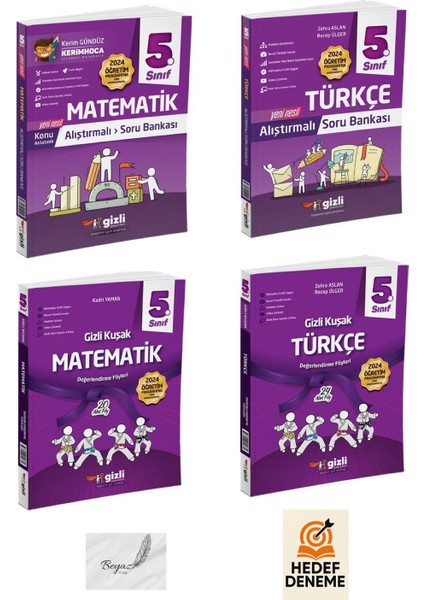 Gizli 5.sınıf Alıştırmalı Matematik Türkçe Soru Gizli Kuşak Matematik Türkçe Değerlendirme Föyleri Hedef Deneme