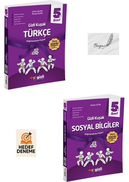 Gizli 5.sınıf Gizli Kuşak Türkçe Sosyal Bilgiler Değerlendirme Föyleri Hedef Deneme