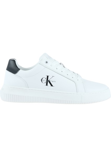 Chunky Cupsole Mono Erkek Beyaz Spor Ayakkabı (YM0YM01317-0LD)