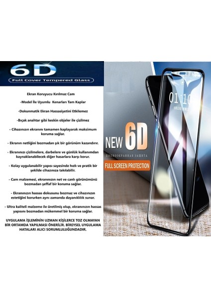 Samsung Galaxy A56 Ekran Koruyucu 6d Darbe Emici Kırılmaz Cam Ultra Koruma Tam Kaplar modelleri