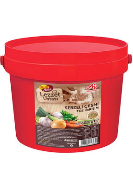 - Çesni Sebzeli (1 x 5 Kg) Bizim Mutfak Lezzet Ustasi Sptgl
