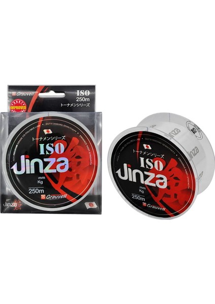 Grauvell Jinza Iso 0,25MM 250MT Monofiament