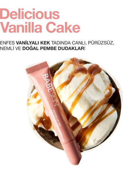 Dudak Bakım Parlatıcı Lip Balm 10 ml | Vanilla Tint | Besleyici, Nemlendirici | Peptit,Shea,Cupuaçu fiyatları