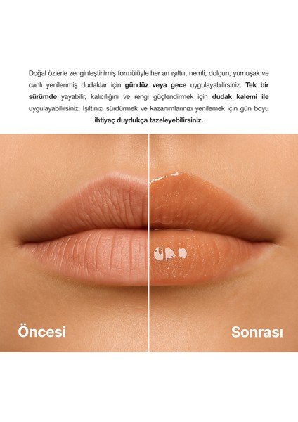 Dudak Bakım Parlatıcı Lip Balm 10 ml | Vanilla Tint | Besleyici, Nemlendirici | Peptit,Shea,Cupuaçu fırsatları