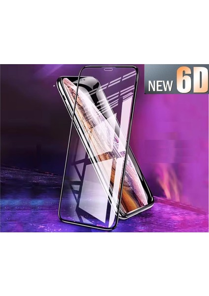 Infinix Note 8 Ekran Koruyucu 6d Darbe Emici Kırılmaz Cam Ultra Koruma Tam Kaplar